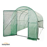 Invernadero Tunel Exteriores con Puerta 2 x 3 m SunnyYard 1 un