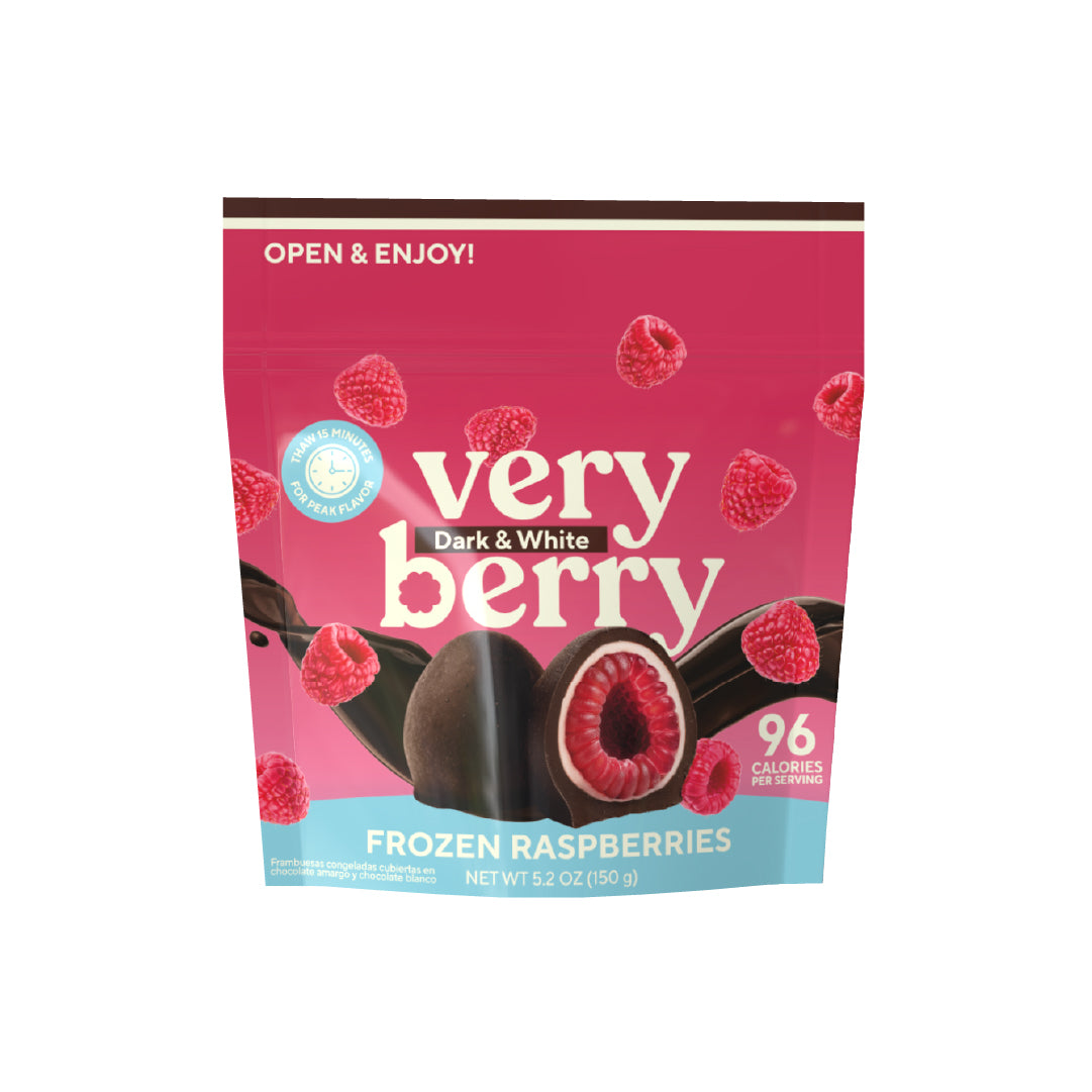 Frambuesa Chocolate Dark y Blanco Very Berry 150 g