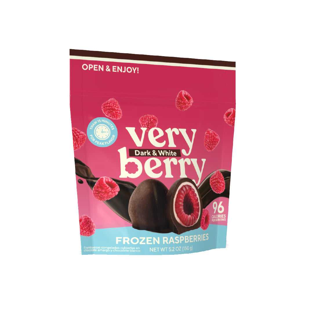 Frambuesa Chocolate Dark y Blanco Very Berry 150 g – KiosClub