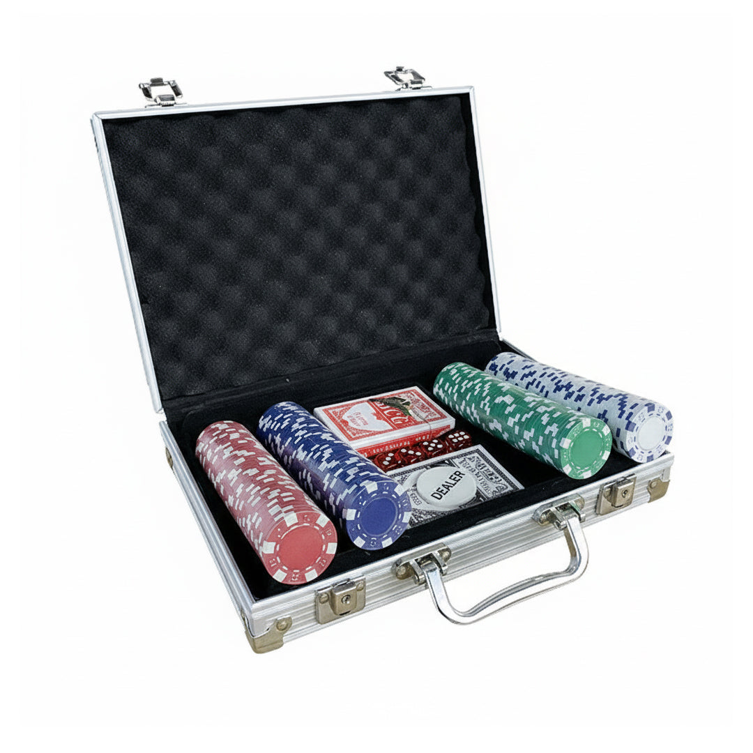 Set Poker 200 Fichas con Maletín 1 un