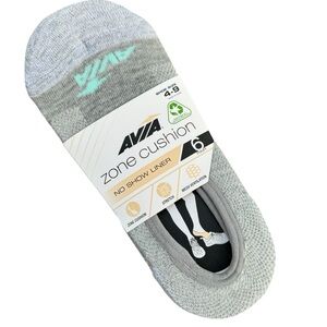 6-Pack Calcetines Mujer No Show Avia 1 un