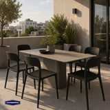 Silla de Terraza Torino Black 1 un