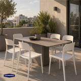 Silla de Terraza Torino White 1 un