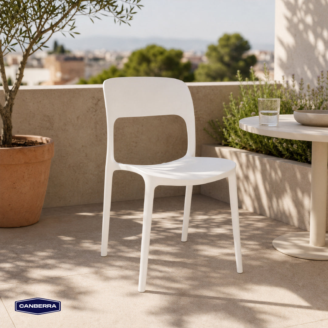 Silla de Terraza Torino White 1 un