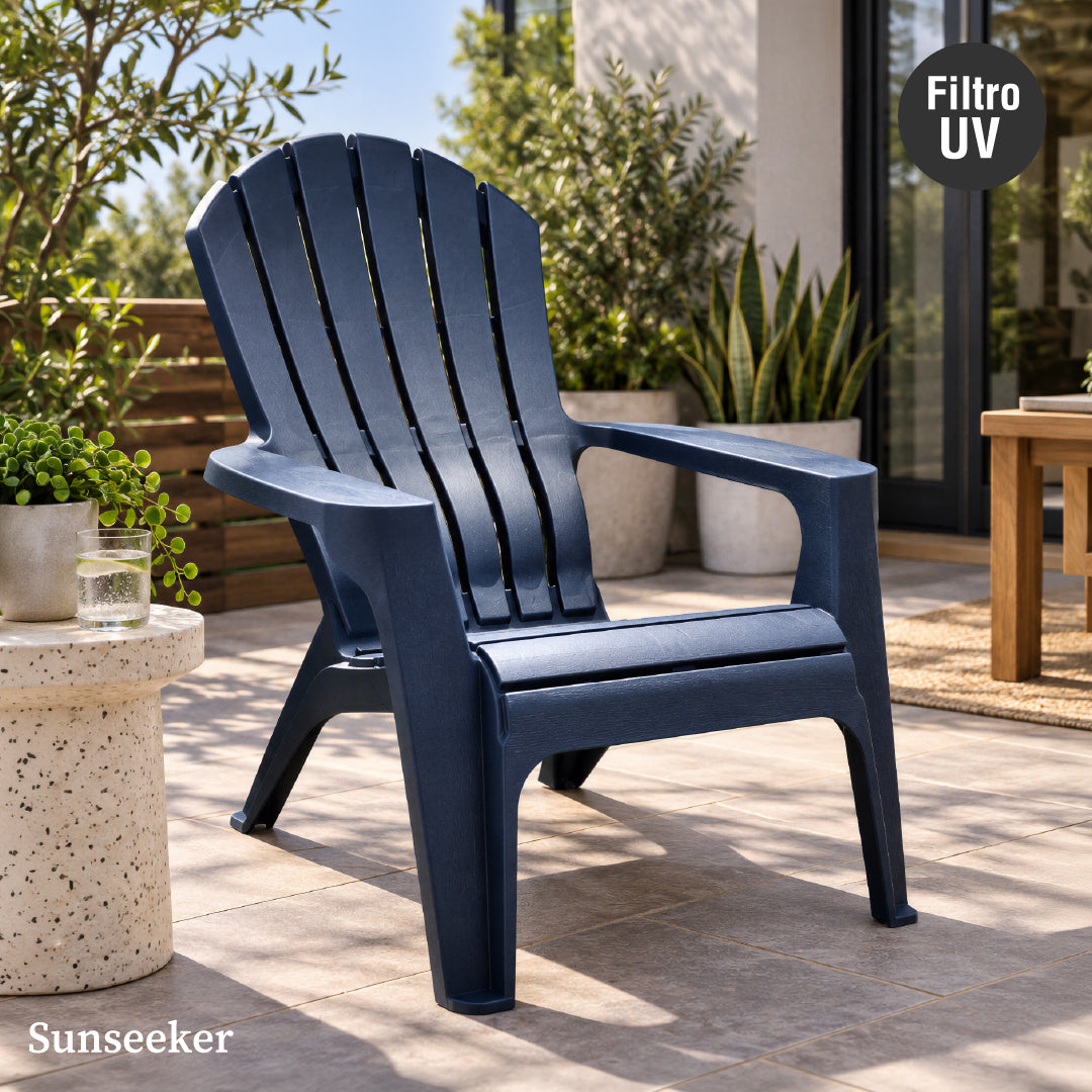 Silla Adirondack Navy Blue Sunseeker 1 un