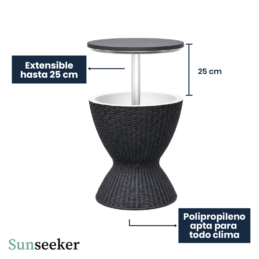 Mesa Cooler Black Patio 30L Sunseeker 1 un 1 un