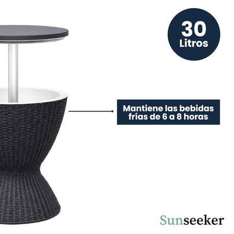 Mesa Cooler Black Patio 30L Sunseeker 1 un 1 un