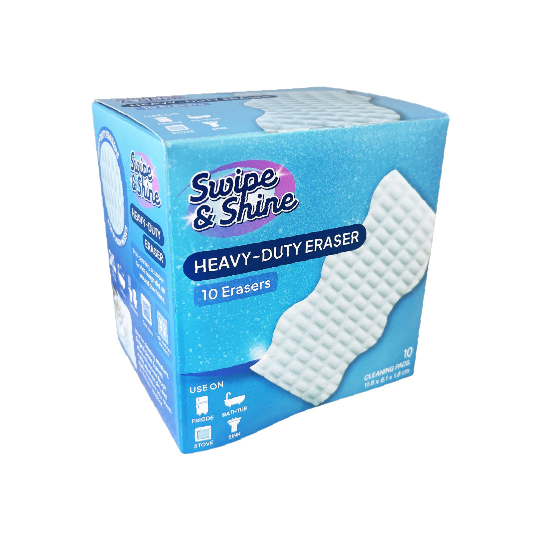 Set 10 Esponjas Heavy Duty Eraser Swipe and Shine 10 un