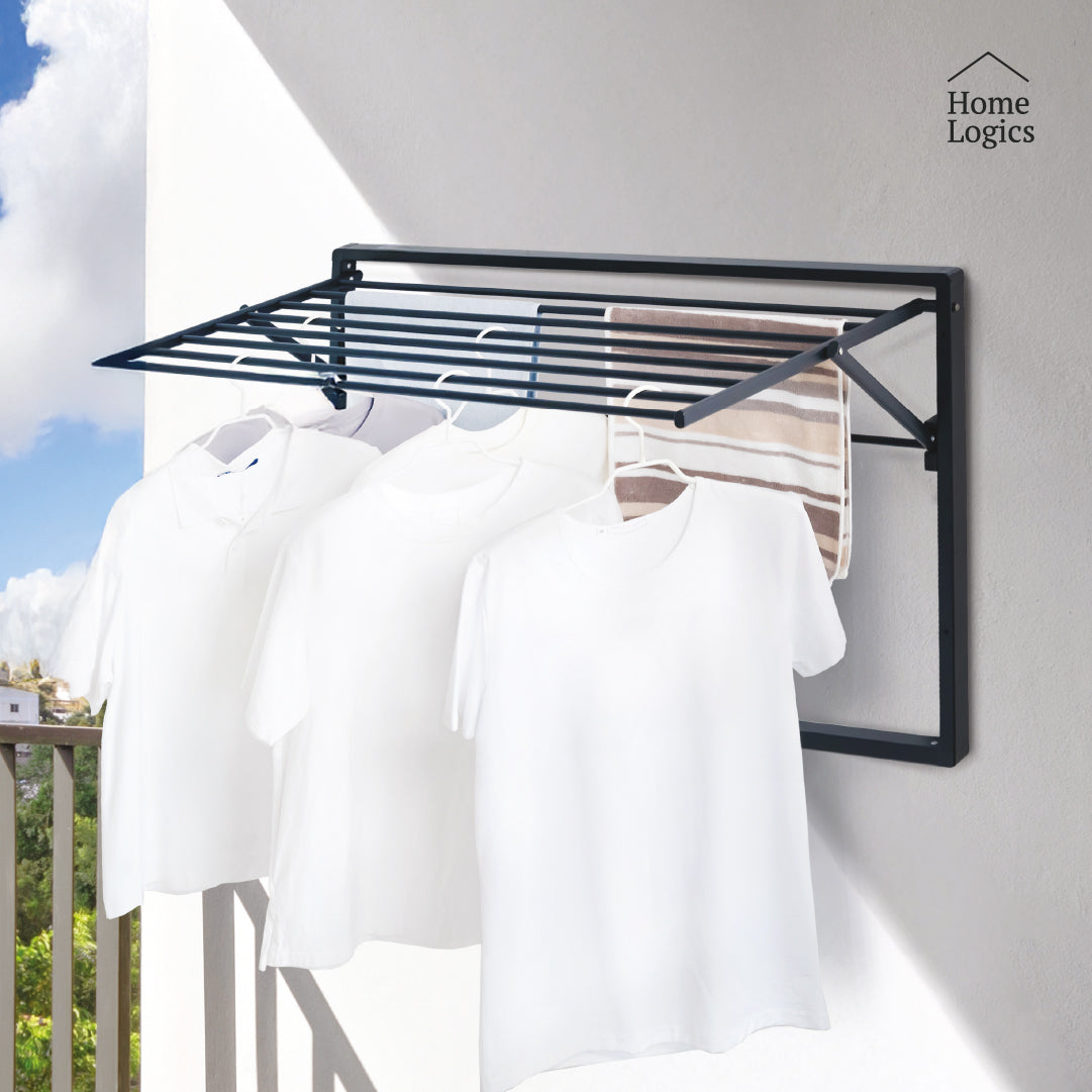 Secador Ropa Pared Plegable Extensible Home Logics 1 un