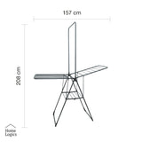 Secador Ropa 2 Niveles 157x63x208 con Colgador Vertical Home Logics 1 un