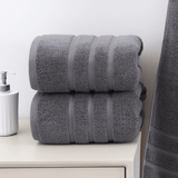 Set 2 Toallas Manos 50 x 90 cm Algodón Gray Blair Home 1 un