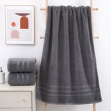 Set 2 Toallas Ducha 76 x 137 cm Algodón Gray Blair Home 1 un