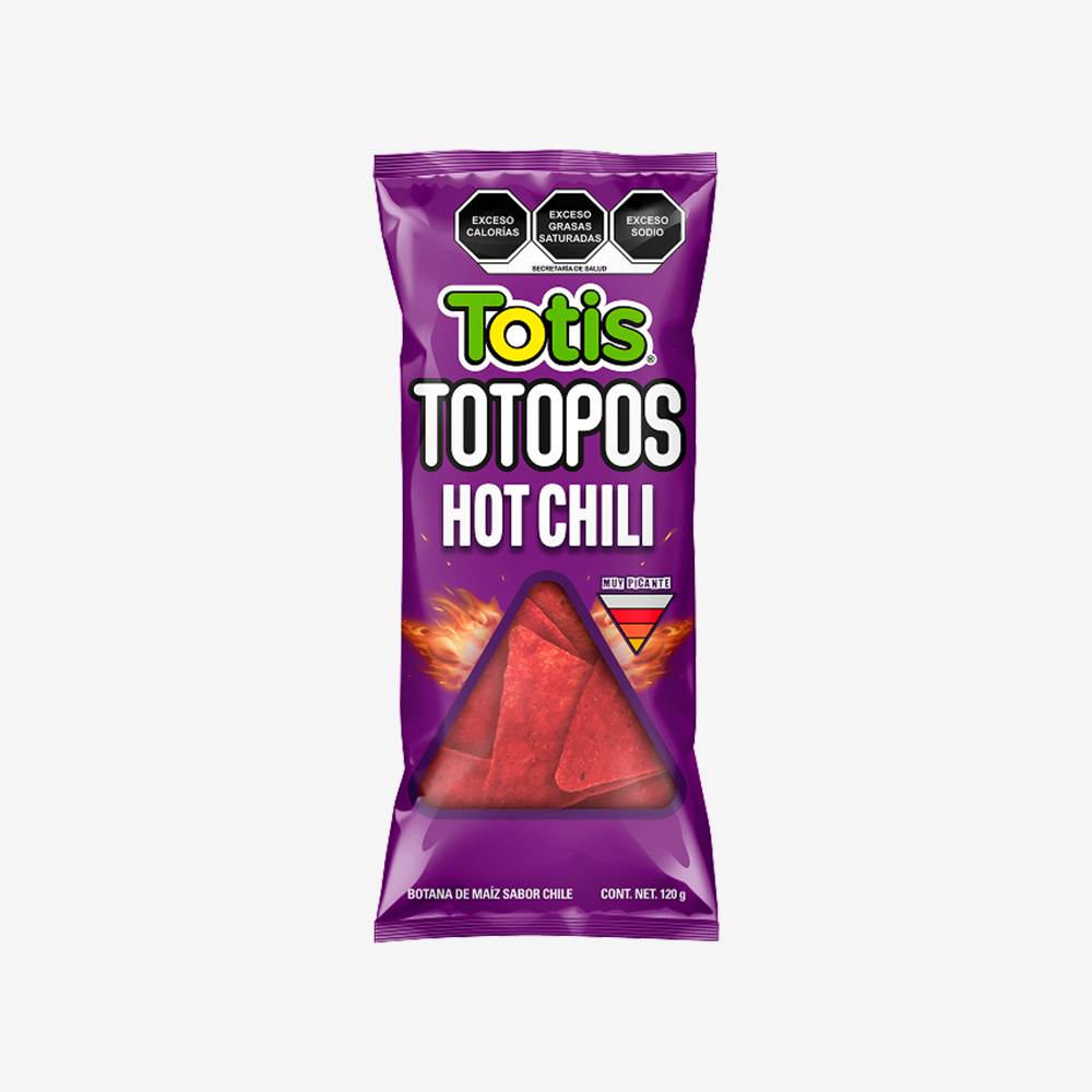 Totopos Hot Chili Totis 120 g