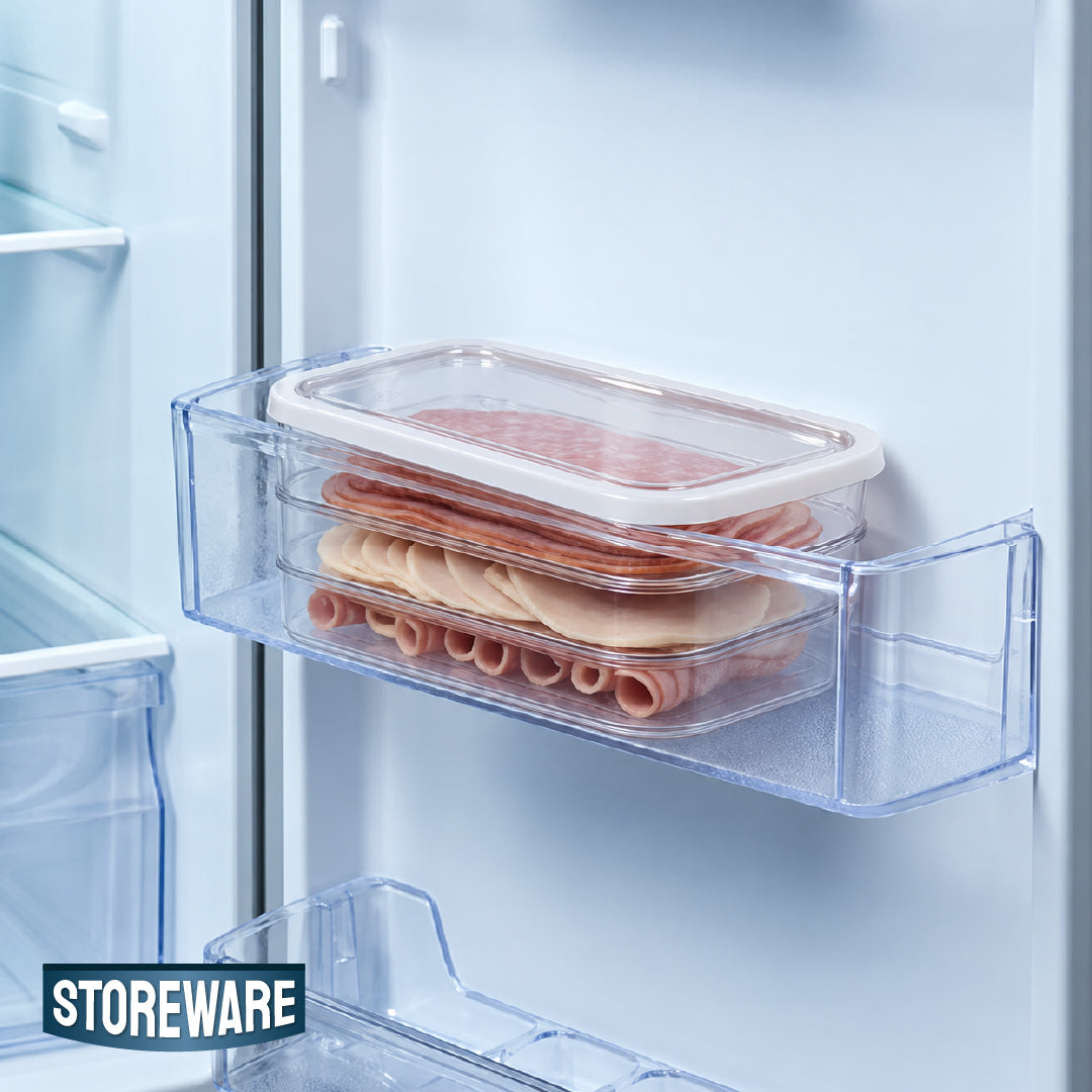 Set 3 Contenedores Apilables para Fiambres Storeware 1 un