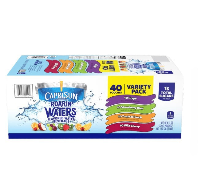 Agua Saborizada Capri Sun 40 x 177 ml