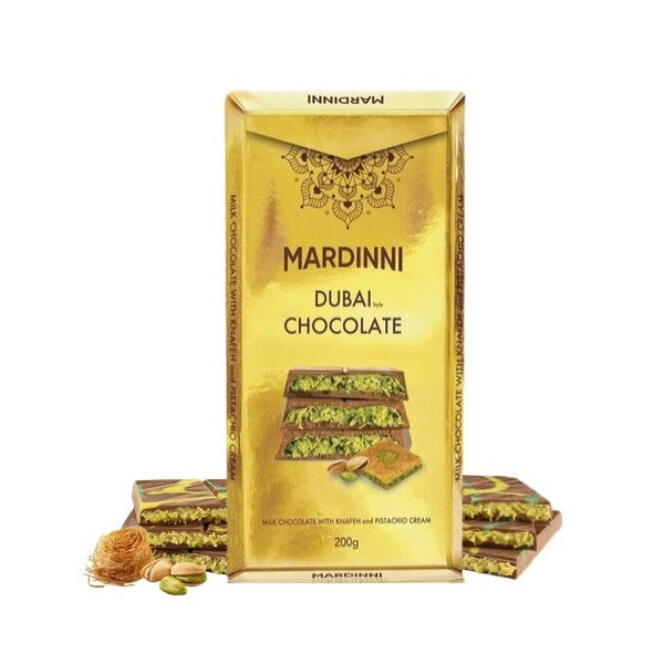 Barra Chocolate Dubai Mardinni 200 g