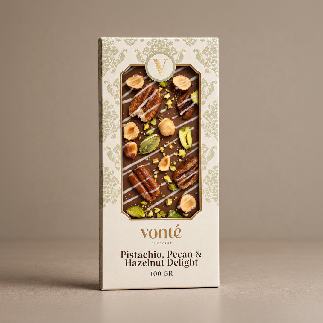 Barra Chocolate Leche Frutos Secos Vonté 100 g
