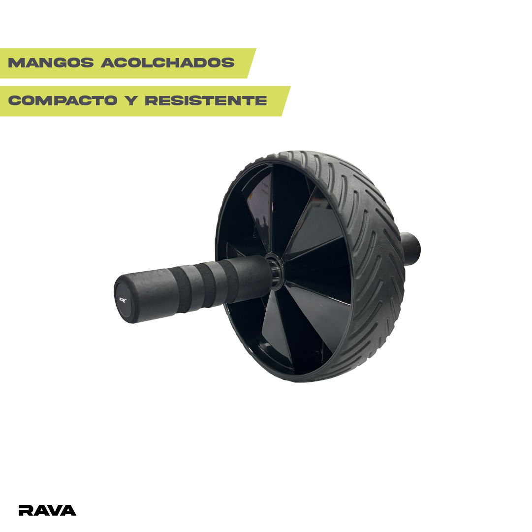 Rueda Abdominal Negra Rava 1 un