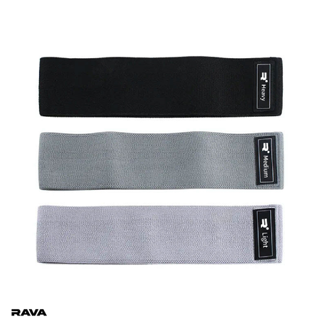 Set 3 Bandas Elásticas de Resistencia Rava 1 un