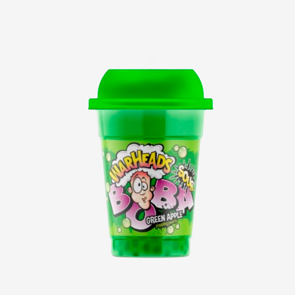 Popping Boba Manzana Verde Warheads 400 ml