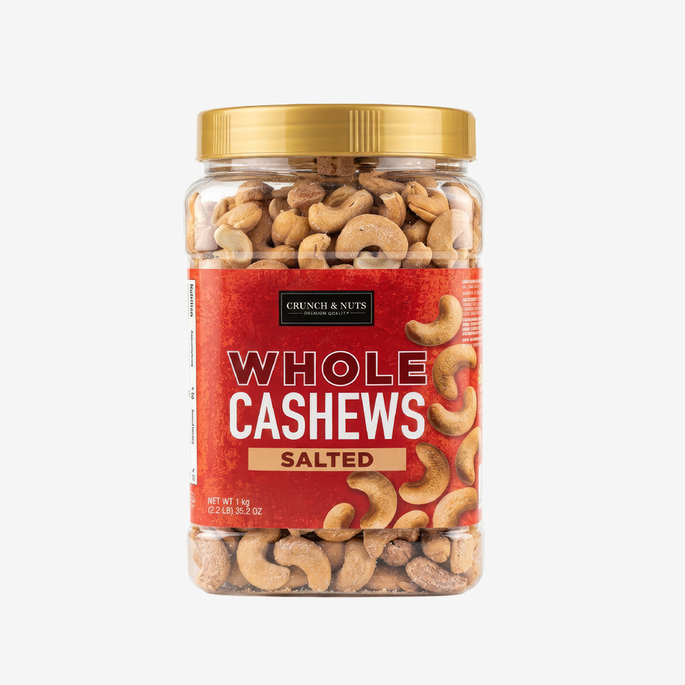 Castañas de Cajú con Sal Crunch & Nuts 1 kg