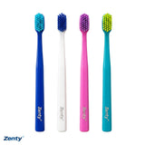Pack 4 un. Cepillo De Dientes con Tapa Zenty Advanced Ultra-Soft 1 Un 4 un