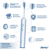 Cepillo de Dientes Eléctrico VibroSonic Zenty 1 un