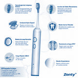 Cepillo de Dientes Eléctrico VibroSonic Zenty 1 un